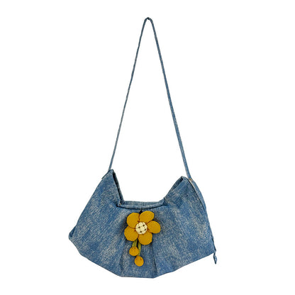 Stylische Blumenhandtasche