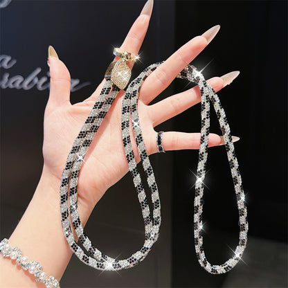 Rhinestone-besetzte Brillenband Brehn