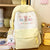 Verspielt illustrierter Tagesrucksack