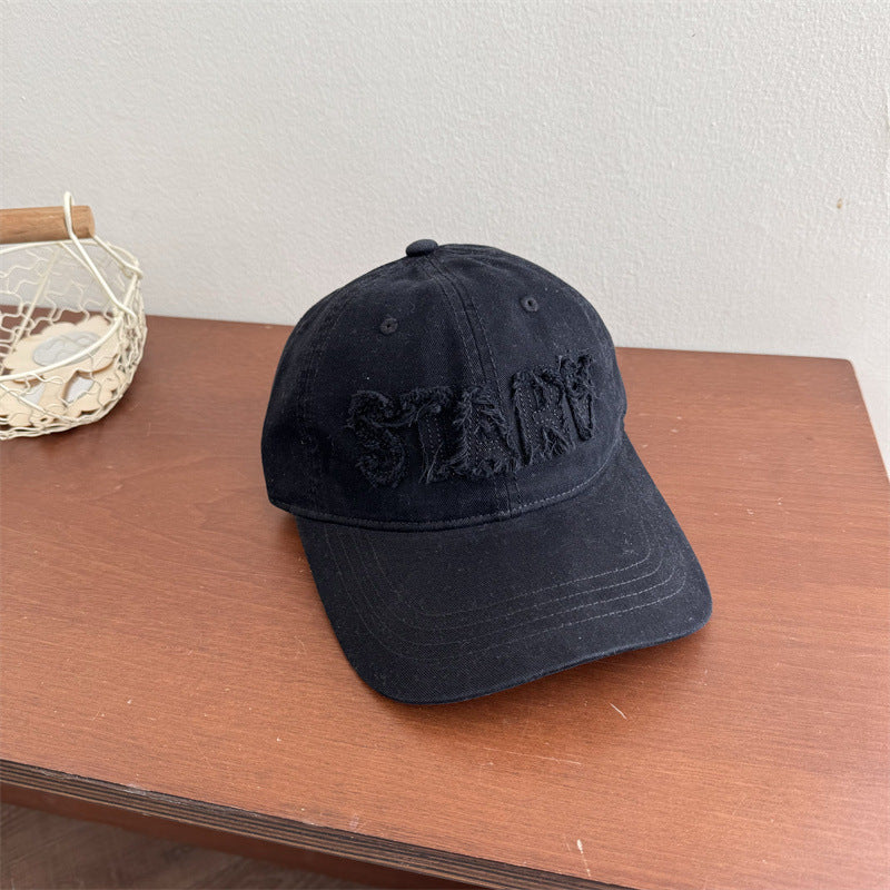 Damen Casual Destroyed Baseball Cap Brehn