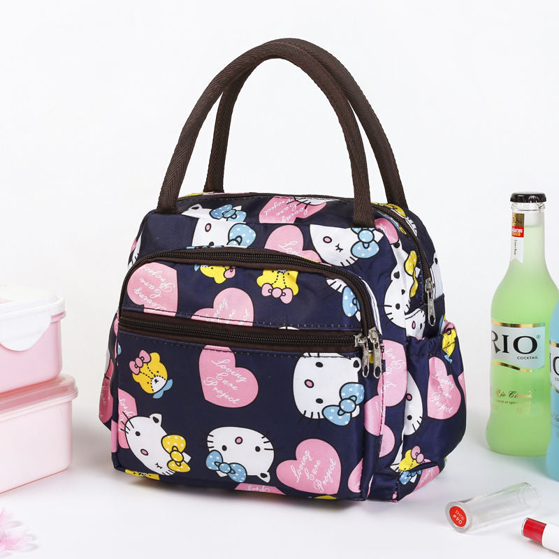 Katmuster isolierte Lunch-Tasche Brehn