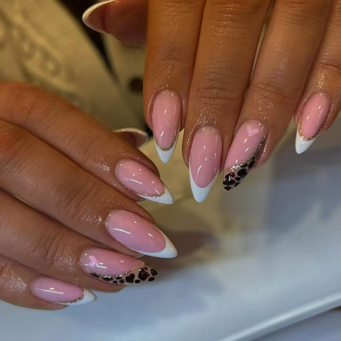 Elegantes Stiletto-Nagelkunst-Set  1790957911
