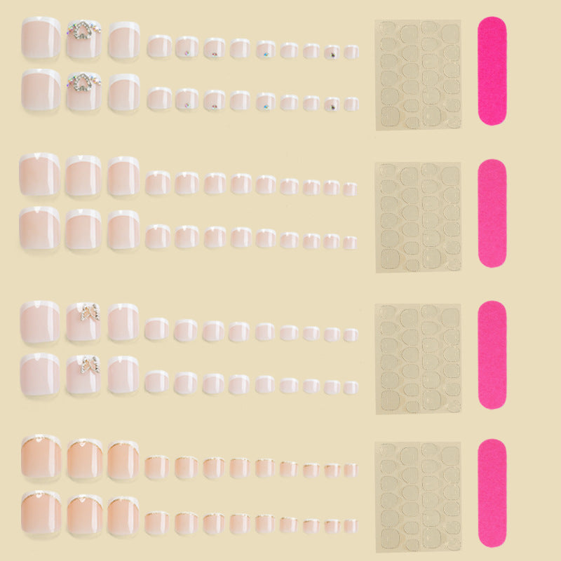 Elegantly Gestyltes Französisches Spitzen Nagelkunst-Set Brehn