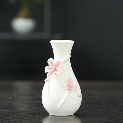 Florale Kunst Keramikvase Brehn