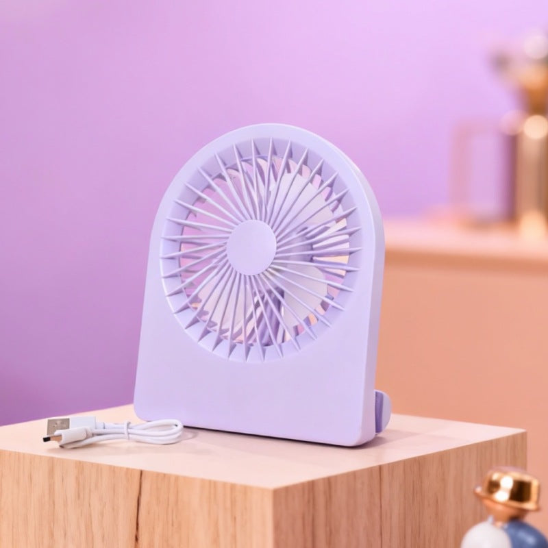 Damen Kompakter Tischventilator mit USB-Anschluss und leisen Betriebsmodi Brehn