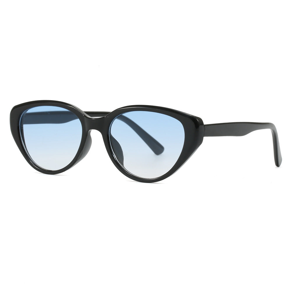 Damen Cat-Eye Sonnenbrille mit trendigem Leopardenmuster Brehn