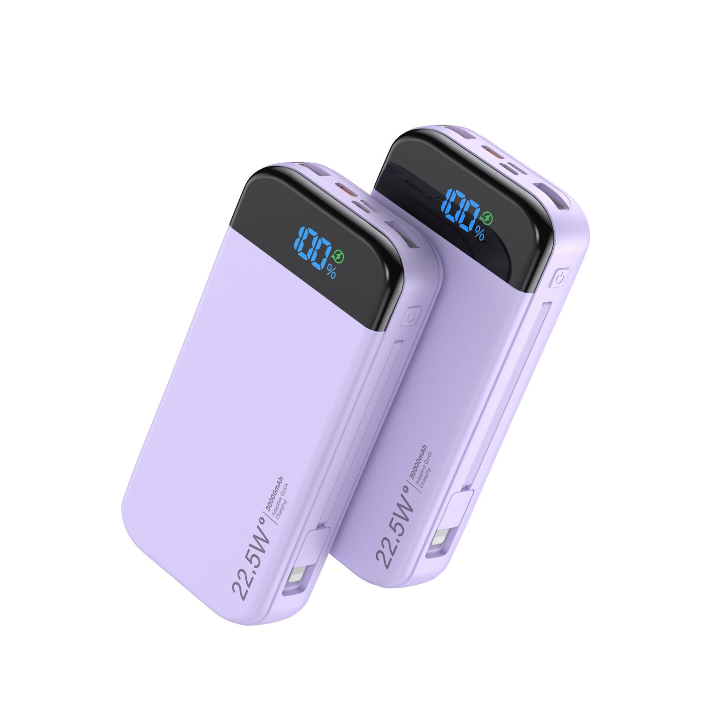 Hochleistungs Powerbank mit LED-Display und Schnelllade Technologie Brehn