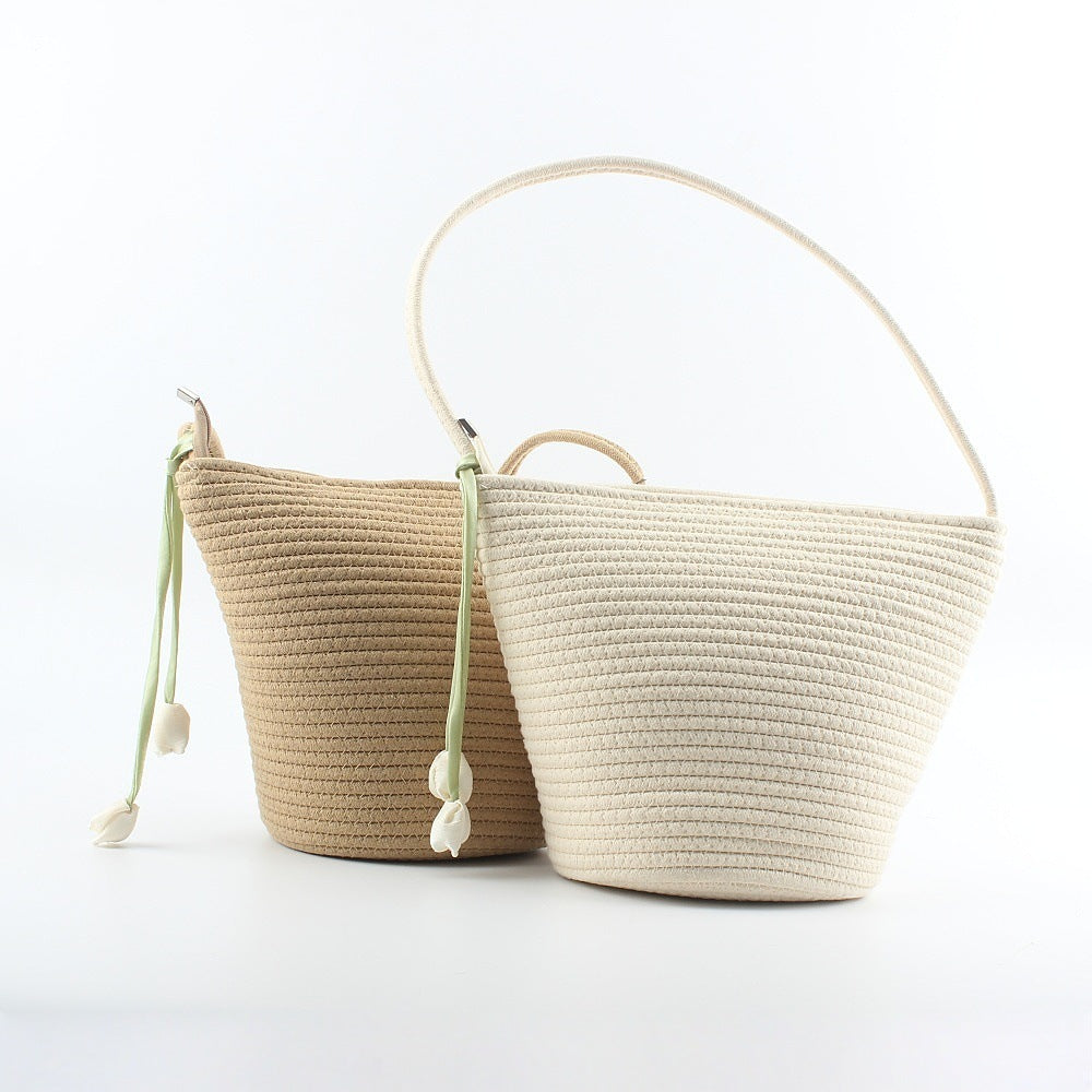 Handgefertigte Henkeltasche Im Minimalistischen Design Brehn