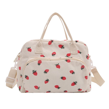 WoPlayful Erdbeer Druck Crossbody Tasche Brehn