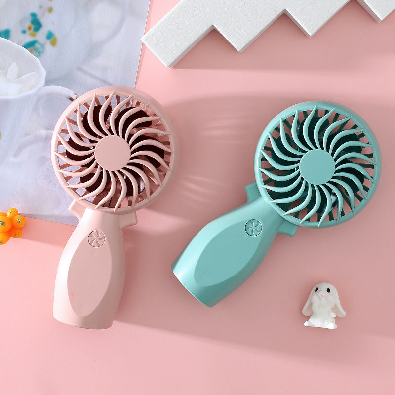 Unisex Tragbarer Handventilator mit ergonomischem Griff und LED-Funktion Brehn
