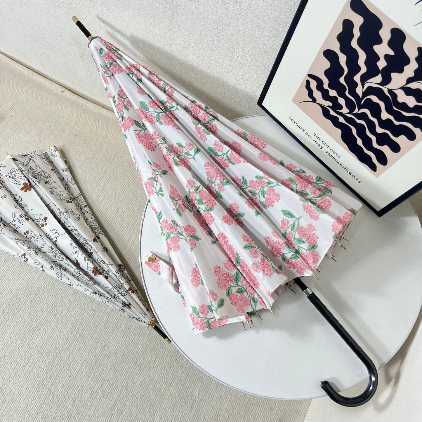 Damen Faltbarer Regenschirm mit geschmackvollem Design Brehn