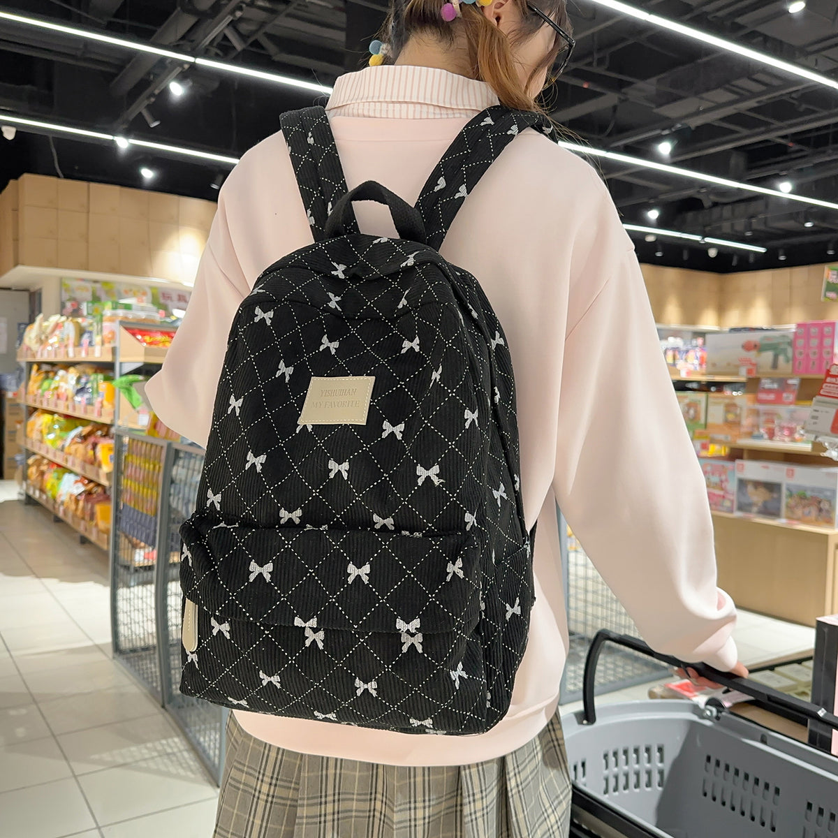 Stylische Dekorative Gemusterte Rucksack Brehn