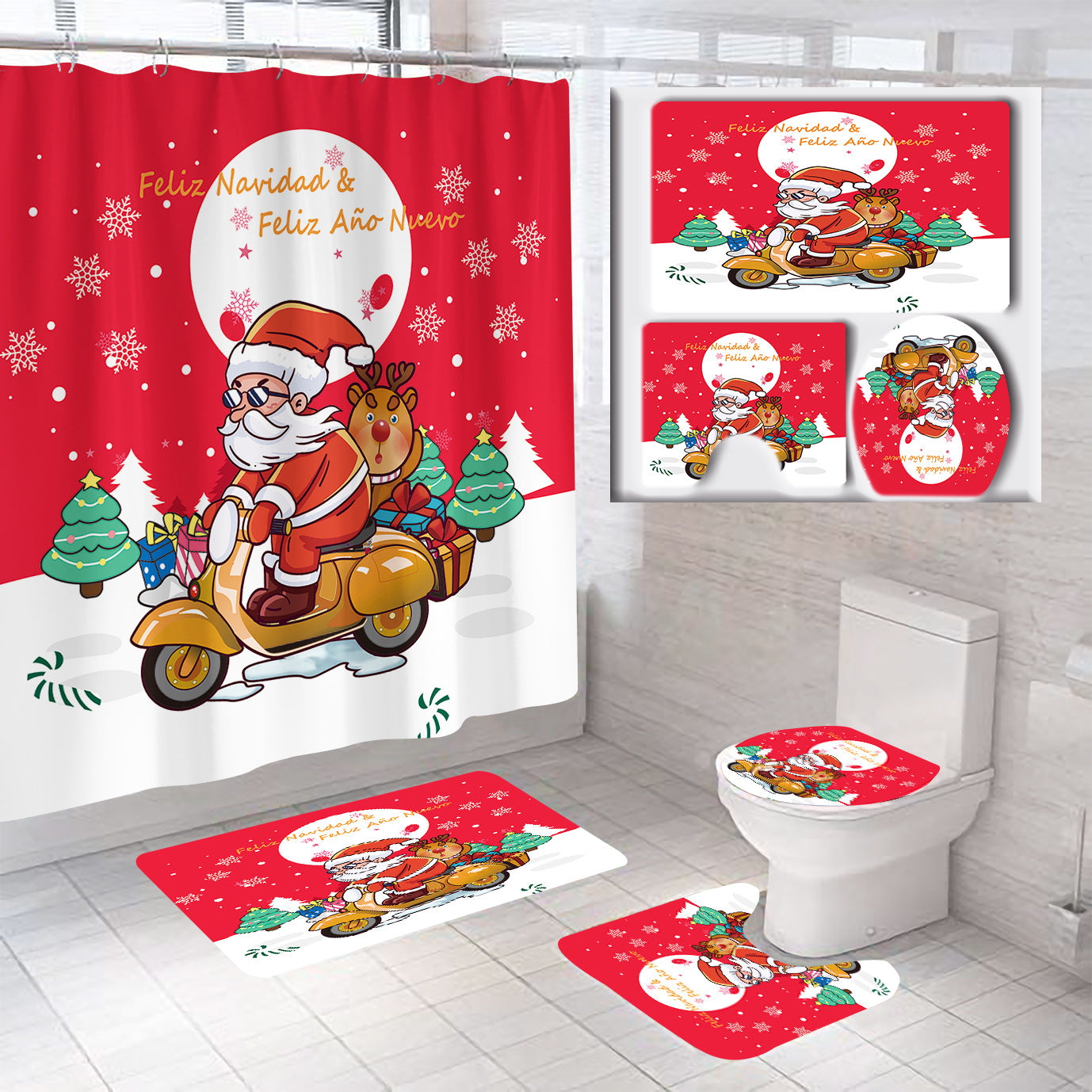 Festliches Weihnachtsbadset Brehn