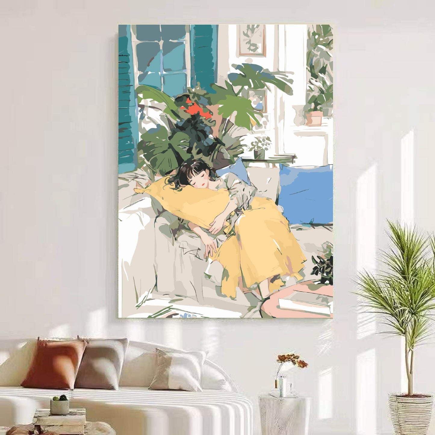Cozy Lifestyle Leinwandkunst Brehn