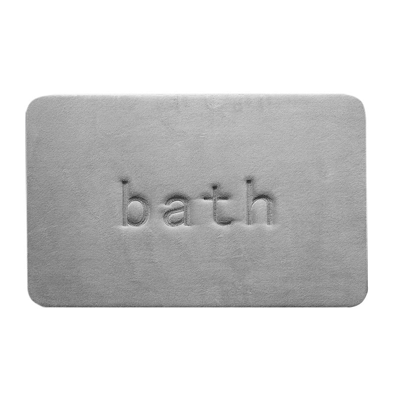 Stilvolle absorbierende Badezimmermatte Brehn