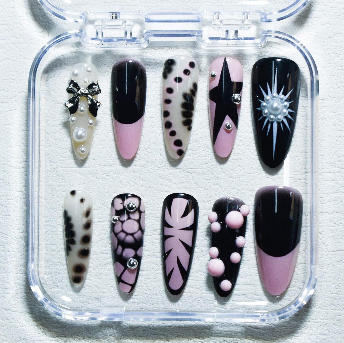 Künstlerisches 3D Nagelkunst Set Brehn