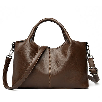 Klassische Kunstleder Handtasche Brehn