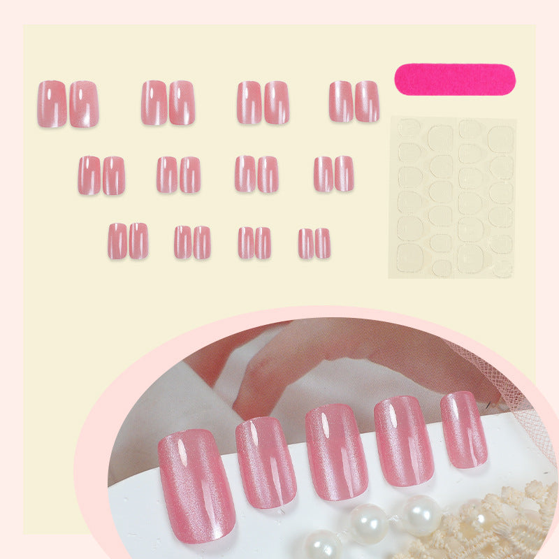 Glänzendes Gel Press-On Nagelset Brehn