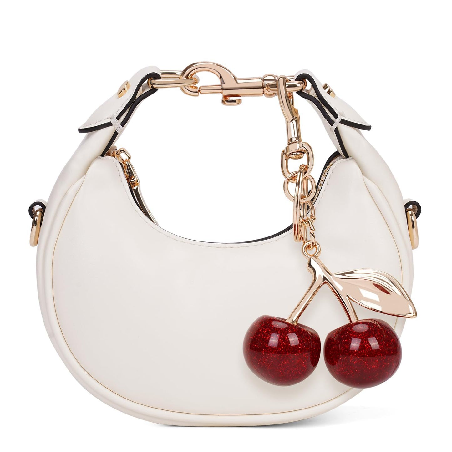 Trendige Handtasche mit Fruchtigem Anhänger Brehn