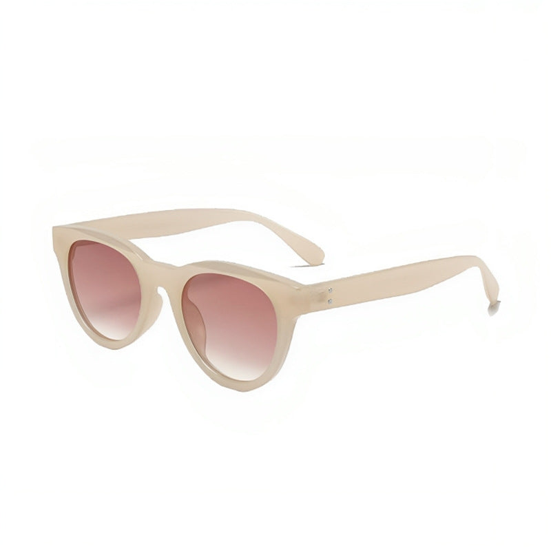 Damen Modische Oversized-Sonnenbrille im eleganten, geschwungenen Design Brehn