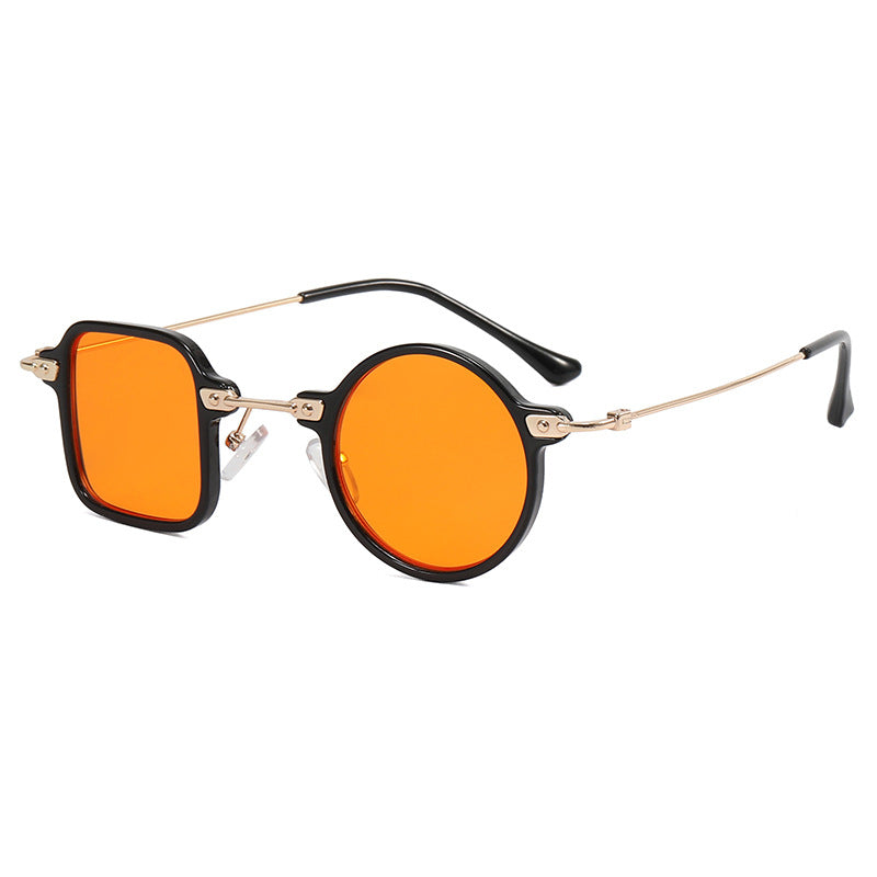 Damen elegante runde Hybridbrille mit quadratischem Design Brehn