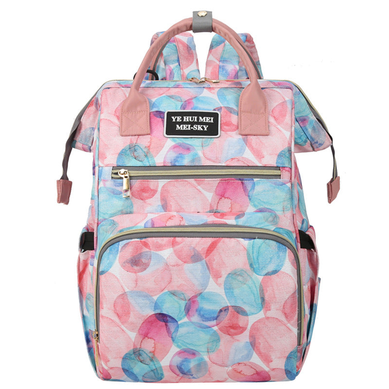 Stylischer geometrischer Druck Rucksack Brehn