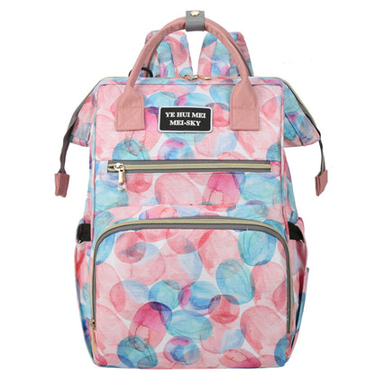 Stylischer geometrischer Druck Rucksack Brehn