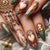 Kunstnägel mit Floralem und Romantischem Herzensdesign Brehn