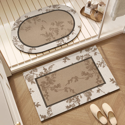 Eleganter floral gemusterter Teppich