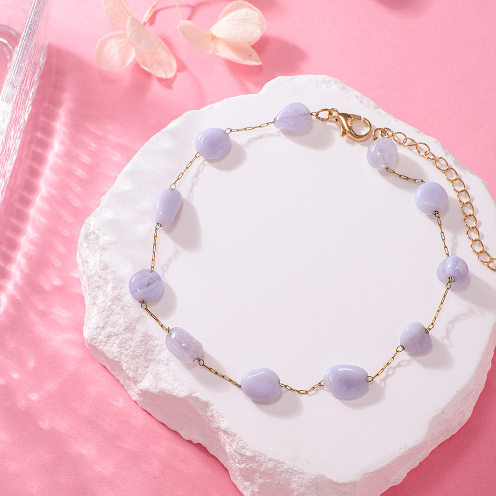 Amethyst Edelstein Armband Brehn