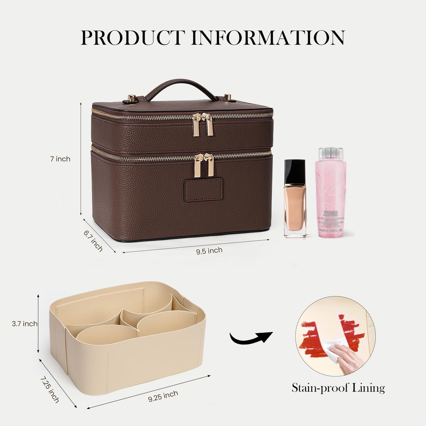Kosmetische Organizer-Tasche Brehn