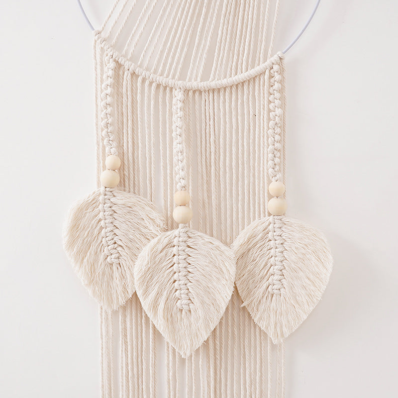 Macrame Blatt Wandhänger Dekor