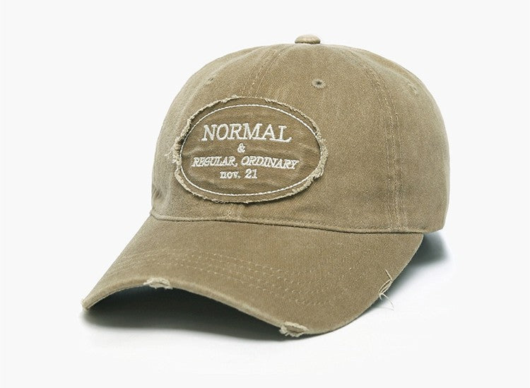 Herren Casual Distressed Baseball Cap Brehn