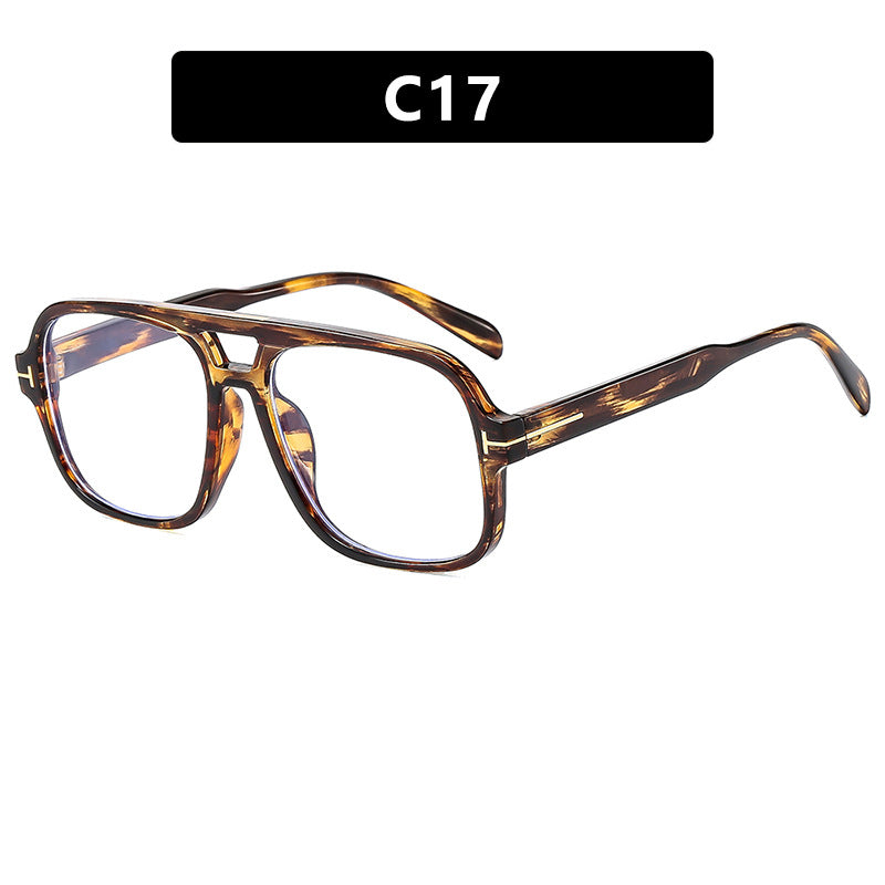 Damen quadratische Designerbrille mit filigranem Rahmen und modernem Kunststoffmaterial Brehn