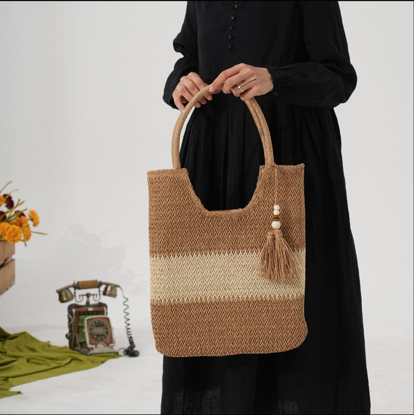Großzügige Boho-Strandtasche Brehn