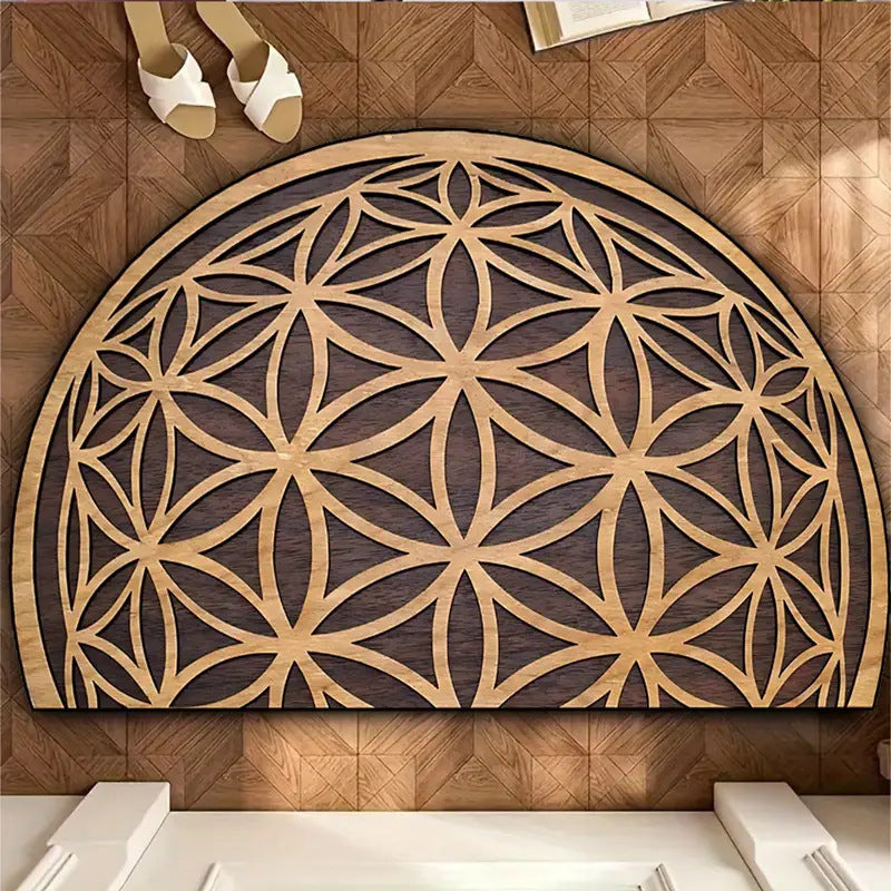 Mosaik Dekorativer Eingangsteppich