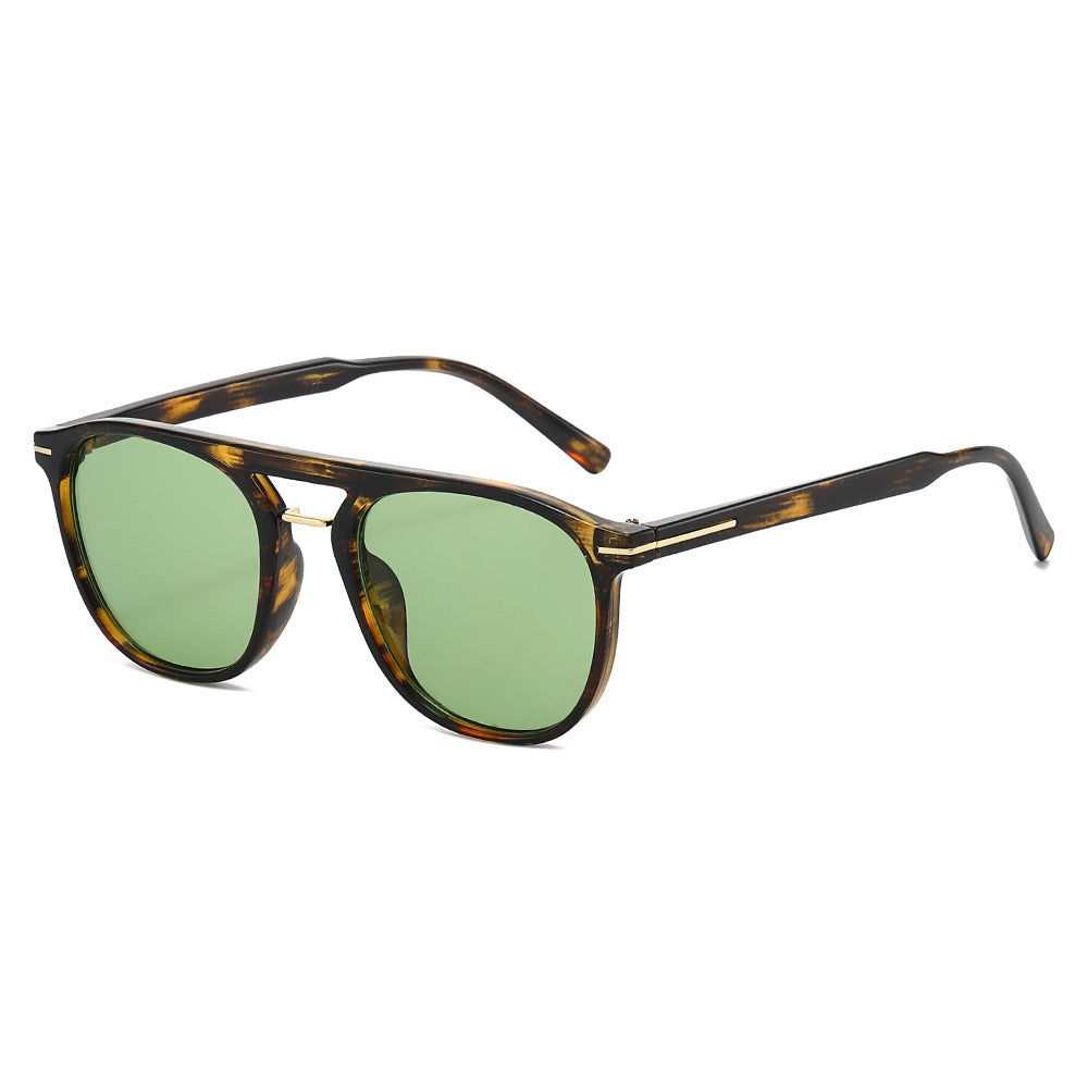 Moderne geometrische Rahmen-Sonnenbrille Brehn