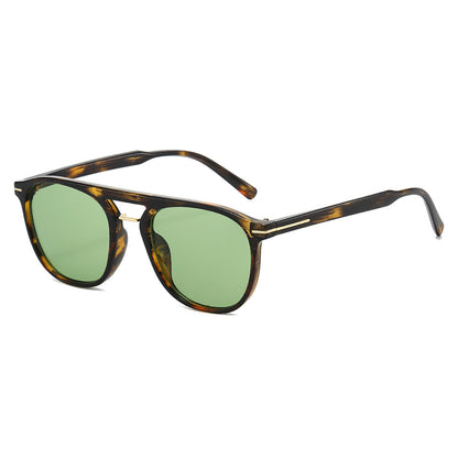 Moderne geometrische Rahmen-Sonnenbrille Brehn