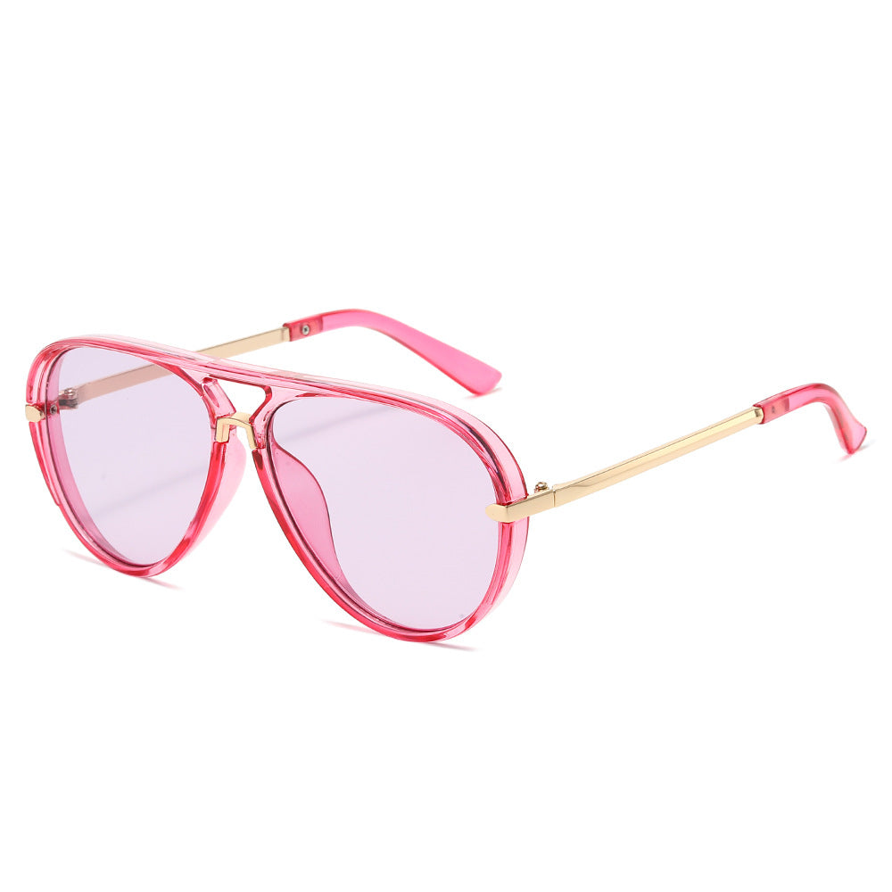 Elegante Aviator-Sonnenbrille mit goldenen Akzenten Brehn