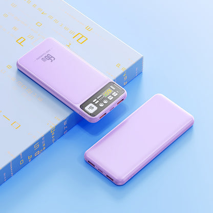 Powerbank mit Integriertem Kabelsystem und Digitaler Ladeanzeige Brehn