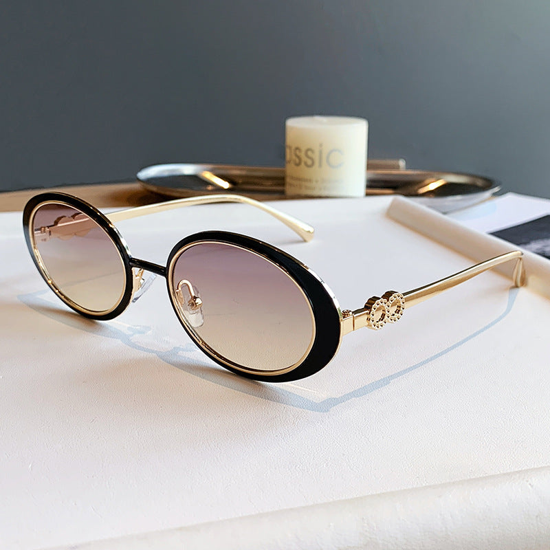 Damen modische Sonnenbrille mit stilvollem ozeanischen Design Brehn