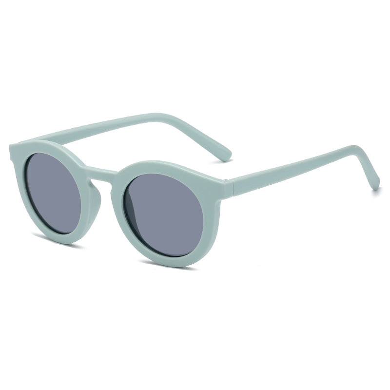 Damen runde Sonnenbrille mit modischem Design und UV-Schutz Brehn