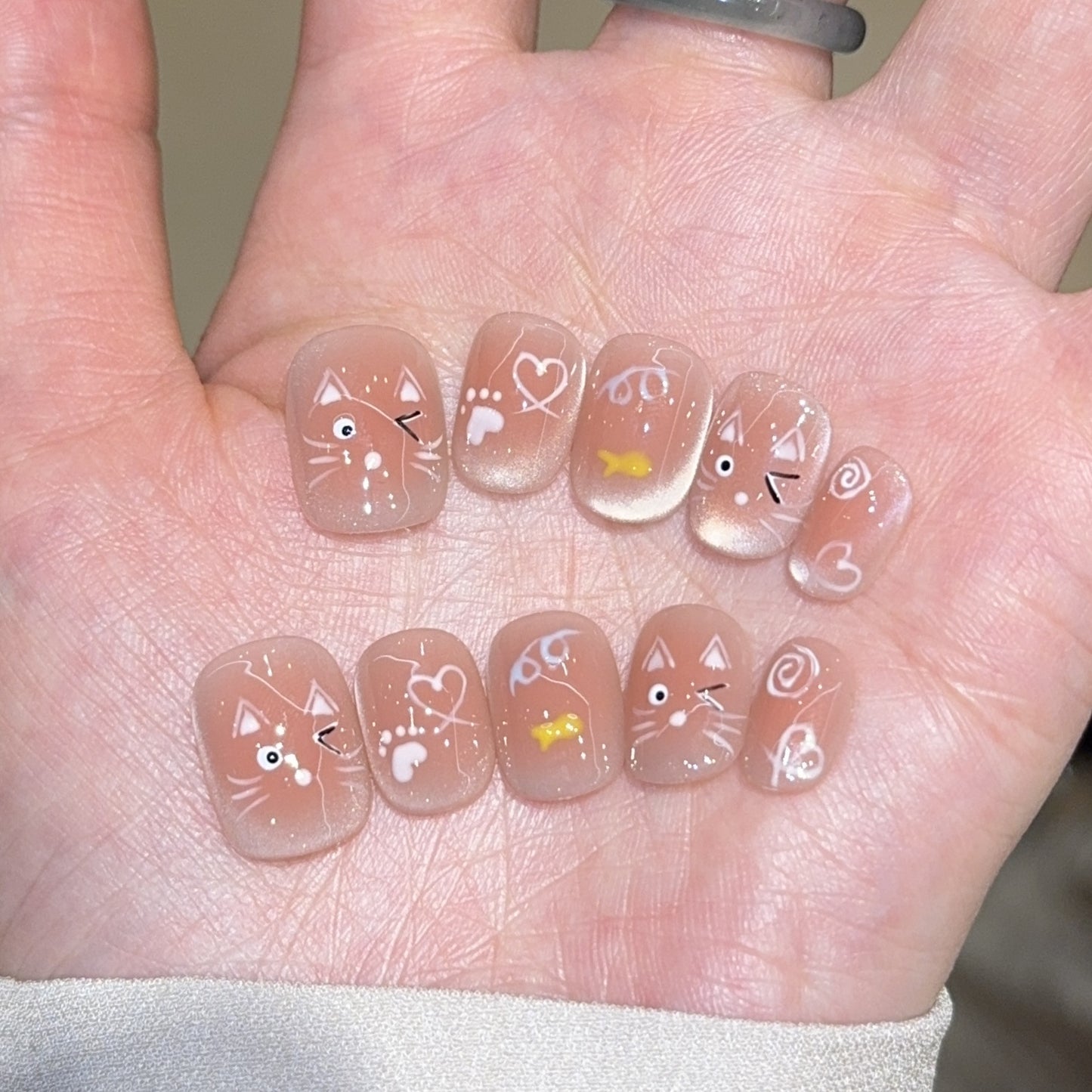 Verspielt Künstliches Nageldesign Brehn