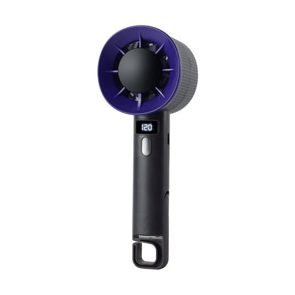 Unisex Tragbarer Handventilator mit LCD-Display und USB-Ladefunktion Brehn
