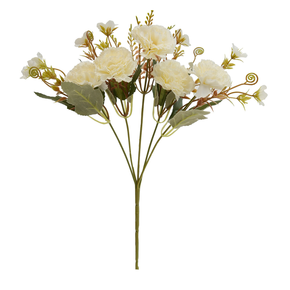 Lebensnahe Nelke Blumenspiess Dekoration
