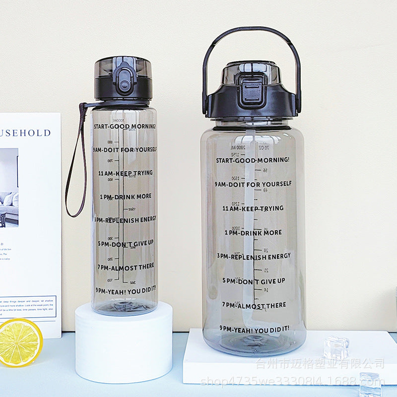 Damen Motivierende Trinkflasche Brehn