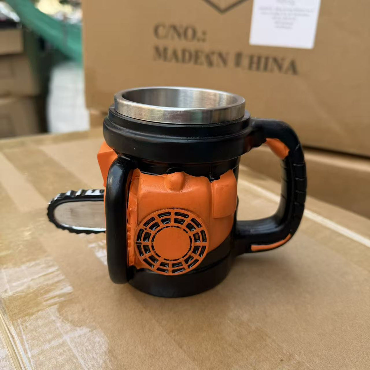 V8-Motor-Themen Kaffeetasse Brehn