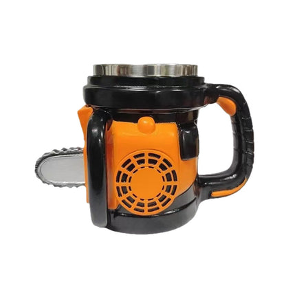 Kaffeetasse im Kettensägen-Design Brehn