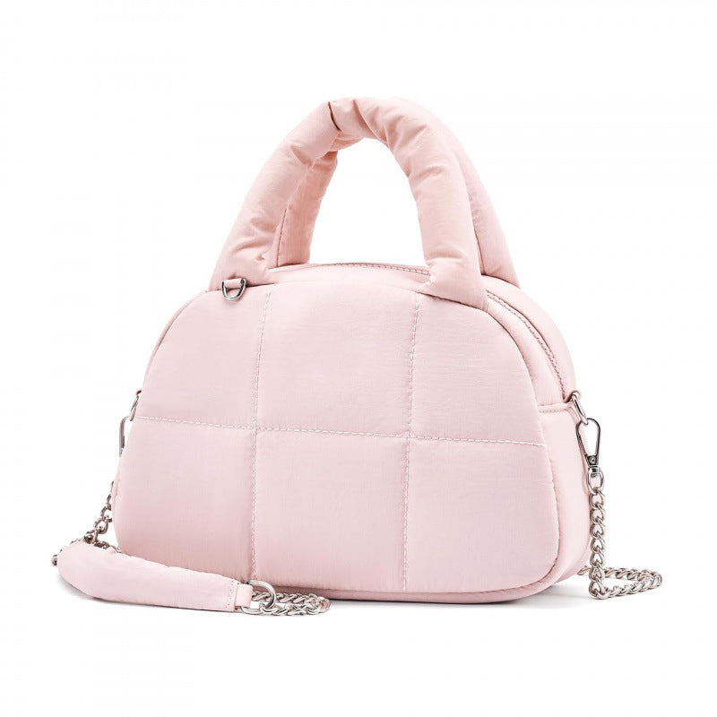 Modische Quilted Handtasche mit Abnehmbarem Schultergurt Brehn