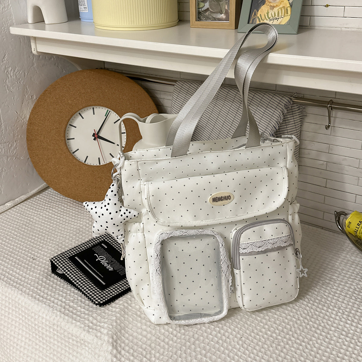 Stilvoller Mehrzweck-Muster-Rucksack Brehn